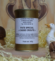 Lagreze Foie Gras - Le Pâté Spécial "Casse-croûte" 12x400g