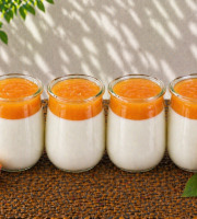 Ferme de l'Elanion - Yaourt À La Confiture De Pêche x4