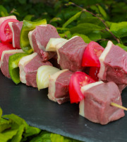 La Ferme du Luguen - Brochettes de canard nature x5