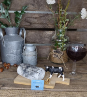 Boutique Boisette - Bûchette pur vache cendrée 190g