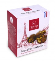 Des Lis Chocolat - Mendiants Au Lait, Étui cube 150g