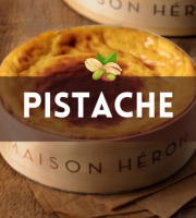 Maison Héron père et filles - Flan parfumé pistache - 8 pers