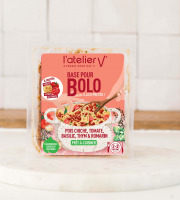 L'Atelier V* - Base pour BOLO - pois chiche, tomate, basilic, Thym et romarin