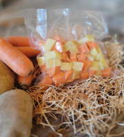 Les Jardins de Gérard - Mélange carotte et pomme de terre (cube) sous-vide 500g