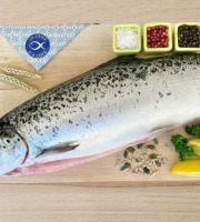 La Criée d'à Côté - Saumon de France - Pièce de 2 à 3 kg - Vidé - Elevage