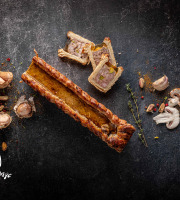LA FERME DE COLLONGE - Pâté en croute de porc cocktail - 500gr