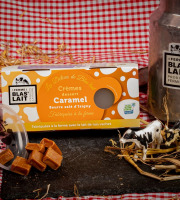 La Ferme de Blas'Lait - Crèmes desserts Caramel beurre salé d'Isigny x4