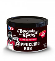 La Brigade des Epices - RUB Cappuccino - Cacao, Café et Piment chipotlé pour le boeuf  - 100g