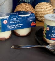 Ferme de La Tremblaye - 2 yaourts fraise