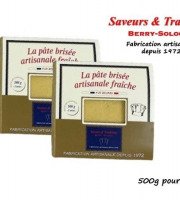 Saveurs & Traditions Berry-Sologne - Pâte brisée 500g (packagée) x18