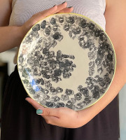 Atelier Eva Dejeanty - Assiette La Généreuse Les Jolies Choses