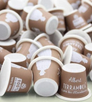 TERRAMOKA - Café ALBERT VRAC x300 capsules Home Compost type Nespresso