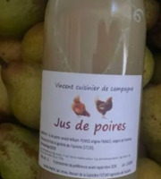 Des Poules et des Vignes à Bourgueil - Jus de Poire