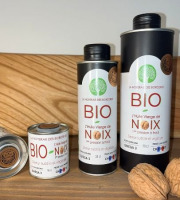 La Noyeraie des Borderies - HUILE VIERGE DE NOIX BIO 1ère PRESSION À FROID - 10 cl