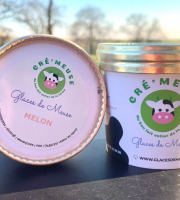 Glaces de Meuse - Lot P'tits Pots "Melon" - Sorbet PF (90gr)