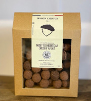 Maison Carayon - Noisettes enrobées au chocolat au lait