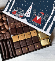 Déclinaison Chocolat - Coffret Noël enchanté 600g
