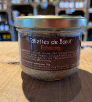 La Ferme de Bray - Rillettes de boeuf Echalotes - 180g