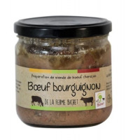 Ferme Bichet - Boeuf bourguignon en pot 300g