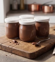 Ferme de Chavenne - Lot de 4 Crème dessert choco au lait de chèvre 4x125g