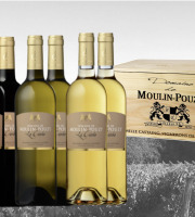 Vignobles Fabien Castaing - Caisse Bois 6 bouteilles La Cuvée Grands Vins Domaine de Moulin-Pouzy
