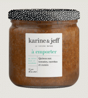 Karine & Jeff - Quinoa aux tomates, carottes et cumin 6x350g