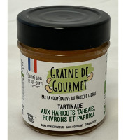 Mamy Suzanne Occitanie - Tartinade BIO - Haricots tarbais, poivrons et paprika 110 g