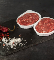 Nature viande - Galettes de bœuf bio, légèrement assaisonnéesX6 (race limousine) - 750G