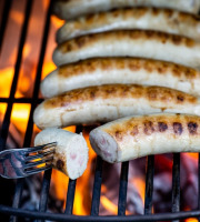 Traiteur Gourmet d'Alsace - Saucisses blanche façon Tarte Flambées