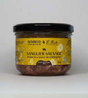 Nemrod - Terrine Sanglier Poire et Liqueur de Châtaigne - 12x180g