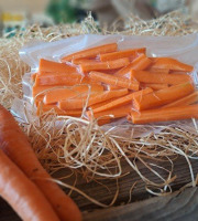 Les Jardins de Gérard - Carotte sous-vide (bâtonnet) - 500 g