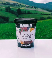 Les Glaces de la Vallée - Crème glacée au Chocolat Weiss "la Vallée" 500ml