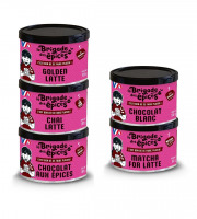 La Brigade des Epices - Lot de 5 preparations pour boissons chaudes