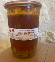 Des Poules et des Vignes à Bourgueil - Lapin aux tomates