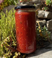 L’Oliveraie du Coudon - Tomates rôties concassées naturelles 650gr