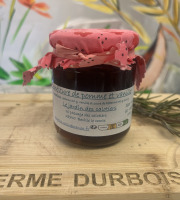 La Ferme Durbois - Confiture Pomme vanille Le jardin des calotiers 250g