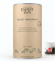Esprit Zen - Thé Vert "Agrumissimo" - orange - citron - Boite de 20 Infusettes