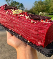 Glaces de Meuse - Bûche Glacée "Dragée Fruitée" (12-14 parts)