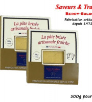 Saveurs & Traditions Berry-Sologne - Pâte brisée fraîche 500g