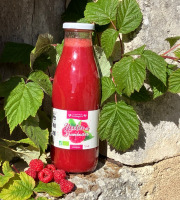 Les framboises de Colangette - Nectar de framboises Bio 75 cl