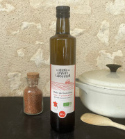 La Ferme du Joyeux Laboureur - Huile de cameline spéciale assaisonnement 50cl