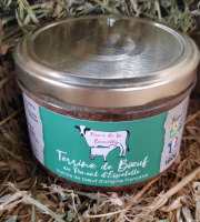 Ferme de la Bouriette - Terrine de bœuf piment d'espelettre 180g