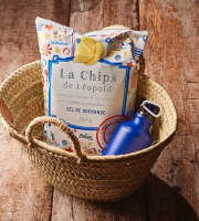 Chips BELSIA - La chips de Léopold - Sel de Guérande - ondulée - 150gr x 10