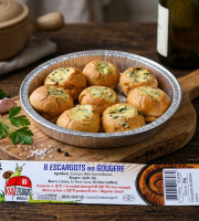 Via l'escargot - Assiette de 8 escargots en gougère  [FRAIS]