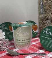Lait Prairies du Boulonnais - Yaourt brassé à l'abricot x4