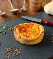 La Ferme du Chaudron - Quiche Lorraine Bio (1 personne) (1 pièce)