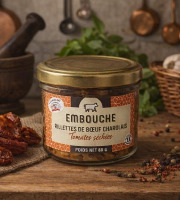 La Maison du Charolais - Rillettes de Bœuf Charolais aux tomates séchées 80g