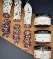 Venandi Sauvage par Nature - Assortiment apéro 100% sauvage: 3 Terrines et 3 Saucissons de Gibier