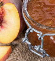 L'OLIVERAIE DU COUDON - Confiture Extra de Pêche de Vigne – 370 g