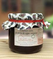 Les Perles Rouges - Confiture Extra De Pêche De Vigne Sanguine